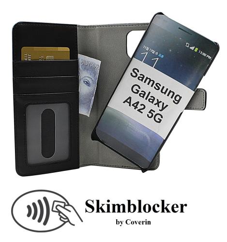 Coverin Skimblocker Magneettikotelo Samsung Galaxy A42 5G