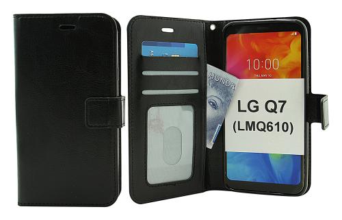 billigamobilskydd.se Crazy Horse Lompakko LG Q7 / LG Q7 Plus (LMQ610)