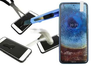 billigamobilskydd.se N&auml;yt&ouml;nsuoja karkaistusta lasista Nokia X10 / X20