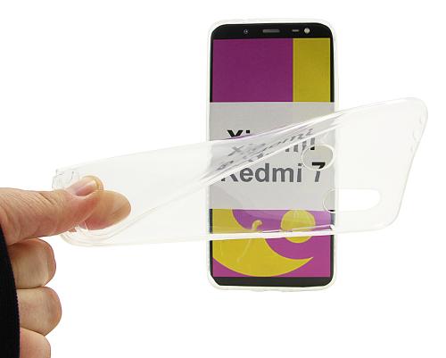 billigamobilskydd.se Ultra Thin TPU Kotelo Xiaomi Redmi 7