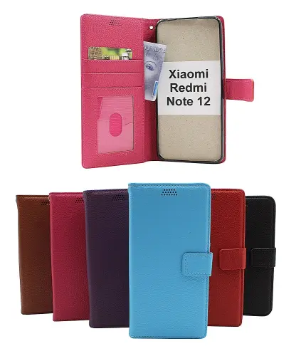 billigamobilskydd.se New Jalusta Lompakkokotelo Xiaomi Redmi Note 12