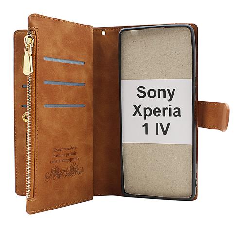 billigamobilskydd.se XL Standcase Luksuskotelo puhelimeen Sony Xperia 1 IV (XQ-CT54)