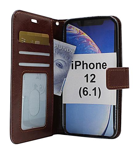 Coverin Crazy Horse Lompakko iPhone 12 (6.1)