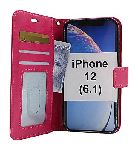 Coverin Crazy Horse Lompakko iPhone 12 (6.1)
