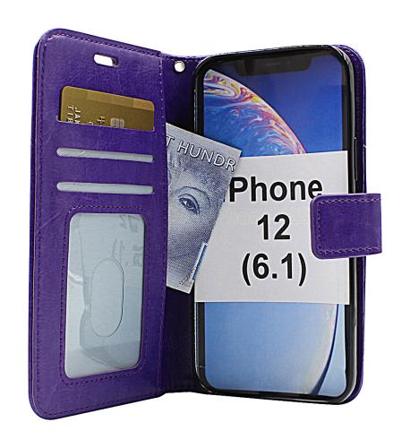Coverin Crazy Horse Lompakko iPhone 12 (6.1)