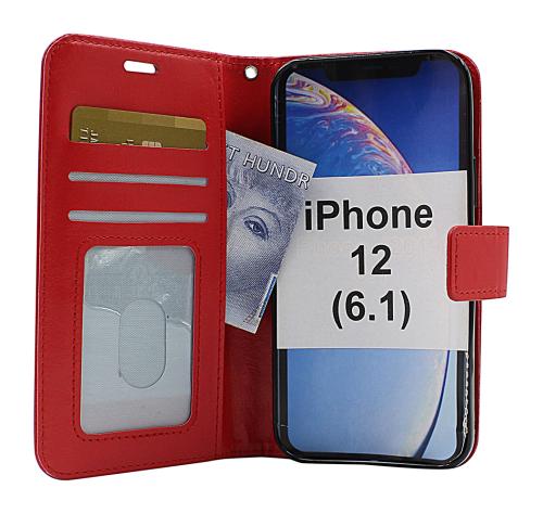 Coverin Crazy Horse Lompakko iPhone 12 (6.1)