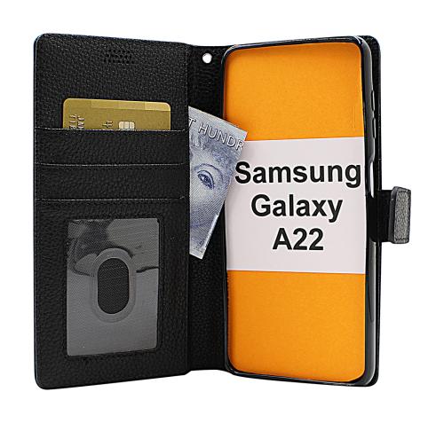 billigamobilskydd.se New Jalusta Lompakkokotelo Samsung Galaxy A22 (SM-A225F/DS)