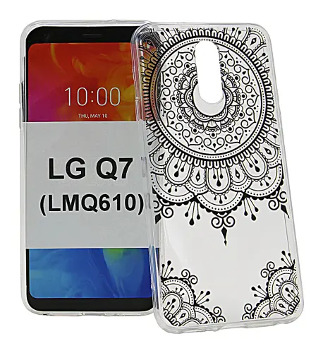 billigamobilskydd.se TPU-Designkotelo LG Q7 / LG Q7 Plus (LMQ610)