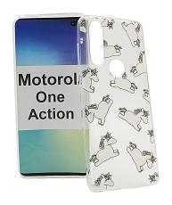 billigamobilskydd.se TPU-Designkotelo Motorola One Action