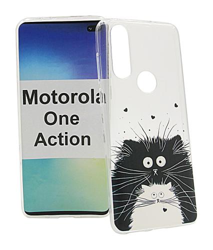 billigamobilskydd.se TPU-Designkotelo Motorola One Action