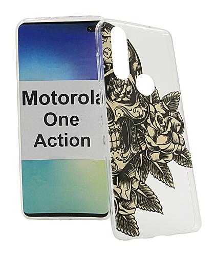 billigamobilskydd.se TPU-Designkotelo Motorola One Action