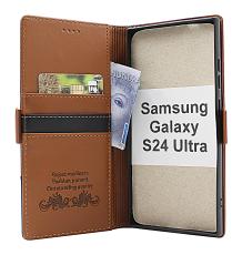 billigamobilskydd.se Samsung Galaxy S24 Ultra 5G Premium Lompakkokotelo Slim