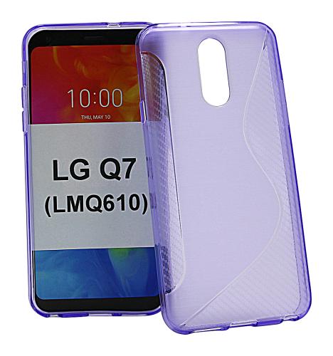 billigamobilskydd.se S-Line TPU-muovikotelo LG Q7 / LG Q7 Plus (LMQ610)