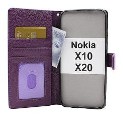 billigamobilskydd.se New Jalusta Lompakkokotelo Nokia X10 / Nokia X20