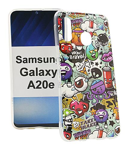 billigamobilskydd.se TPU-Designkotelo Samsung Galaxy A20e (A202F/DS)