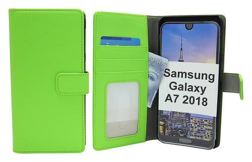 Coverin Skimblocker Magneettikotelo Samsung Galaxy A7 2018 (A750FN/DS)