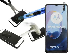 billigamobilskydd.se N&auml;yt&ouml;nsuoja karkaistusta lasista Motorola Moto E22i