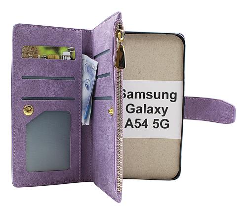 billigamobilskydd.se XL Standcase Luksuskotelo puhelimeen Samsung Galaxy A54 5G