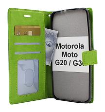 billigamobilskydd.se Crazy Horse Lompakko Motorola Moto G20 / Moto G30