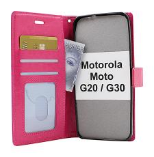 billigamobilskydd.se Crazy Horse Lompakko Motorola Moto G20 / Moto G30