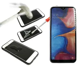billigamobilskydd.se N&auml;yt&ouml;nsuoja karkaistusta lasista Samsung Galaxy A20e (A202F/DS)