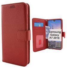 billigamobilskydd.se New Jalusta Lompakkokotelo Samsung Galaxy A7 2018 (A750FN/DS)