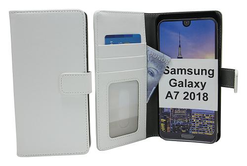 Coverin Skimblocker Magneettikotelo Samsung Galaxy A7 2018 (A750FN/DS)
