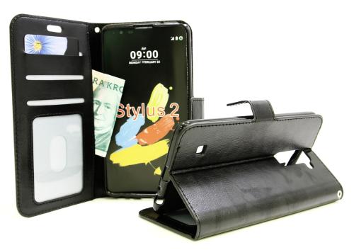 billigamobilskydd.se Crazy Horse Lompakko LG Stylus 2 (K520)