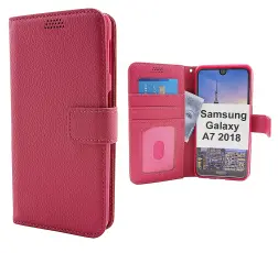 billigamobilskydd.se New Jalusta Lompakkokotelo Samsung Galaxy A7 2018 (A750FN/DS)