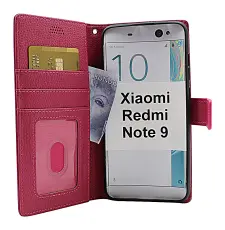 Coverin New Jalusta Lompakkokotelo Xiaomi Redmi Note 9