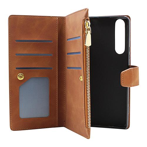 billigamobilskydd.se XL Standcase Luksuskotelo puhelimeen Sony Xperia 1 II (XQ-AT51 / XQ-AT52)