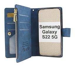 billigamobilskydd.se XL Standcase Luksuskotelo puhelimeen Samsung Galaxy S22 5G
