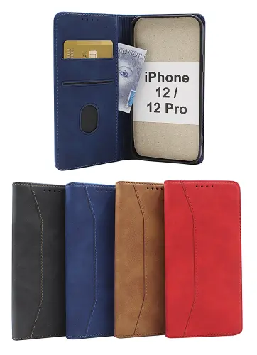 billigamobilskydd.se Fancy Standcase Wallet iPhone 12 / 12Pro