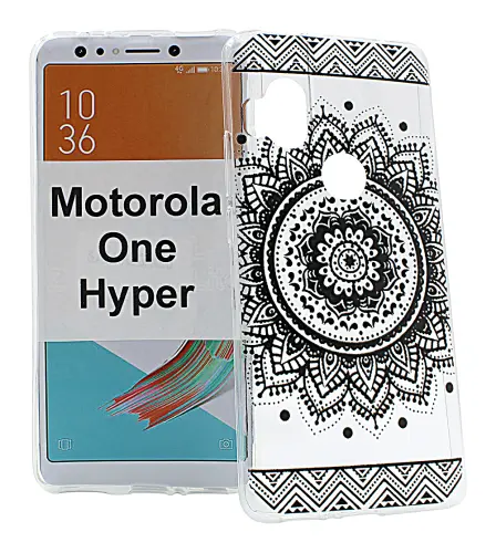billigamobilskydd.se TPU-Designkotelo Motorola One Hyper