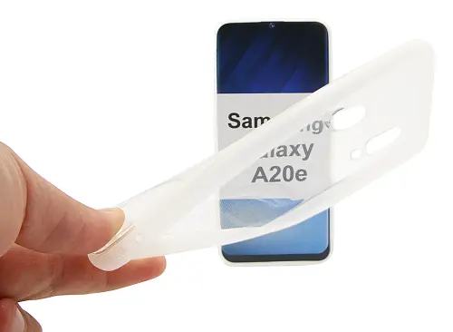 billigamobilskydd.se Ultra Thin TPU Kotelo Samsung Galaxy A20e (A202F/DS)
