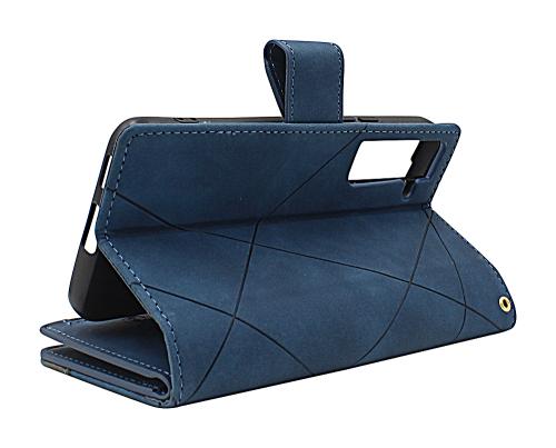 billigamobilskydd.se XL Standcase Luksuskotelo puhelimeen Samsung Galaxy S22 5G