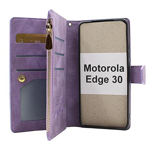 billigamobilskydd.se XL Standcase Luksuskotelo puhelimeen Motorola Edge 30
