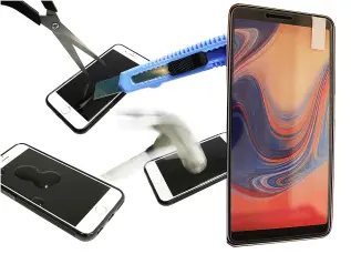 billigamobilskydd.se N&auml;yt&ouml;nsuoja karkaistusta lasista Samsung Galaxy A7 2018 (A750FN/DS)