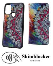 Coverin Skimblocker Design Magneettilompakko Motorola Moto G20 / Moto G30