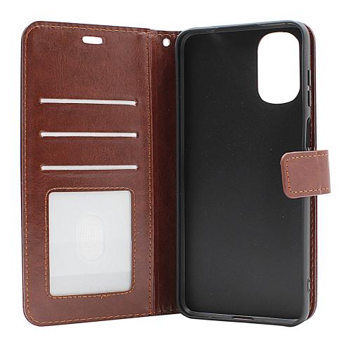 billigamobilskydd.se Crazy Horse Lompakko Motorola Moto E32s
