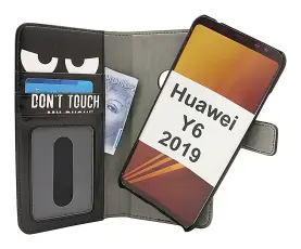 Coverin Skimblocker Design Magneettilompakko Huawei Y6 2019