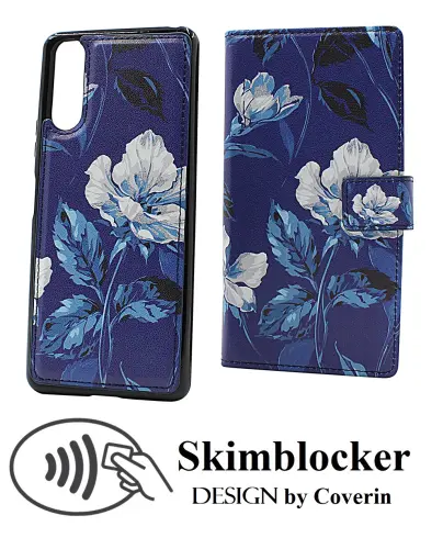 Coverin Skimblocker Sony Xperia 10 II Magneetti Puhelimen Kuoret Design