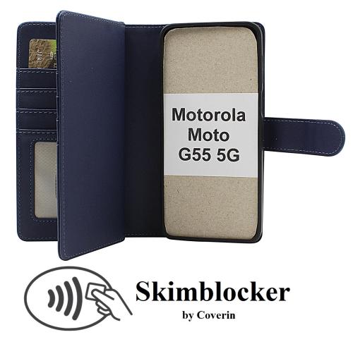 Coverin Skimblocker Motorola Moto G55 5G XL Magneetti Puhelimen Kuoret