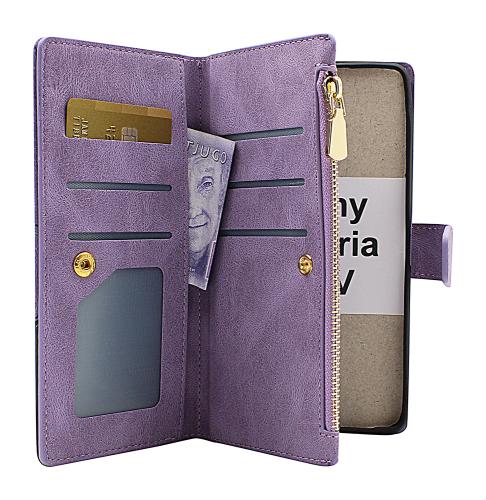billigamobilskydd.se XL Standcase Luksuskotelo puhelimeen Sony Xperia 1 IV (XQ-CT54)
