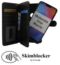 Coverin Skimblocker XL Magnet Wallet Motorola One Macro