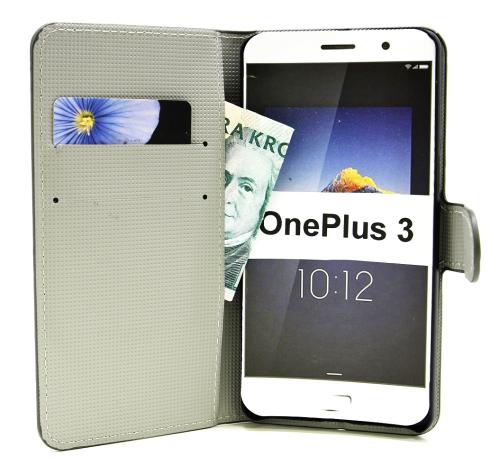 billigamobilskydd.se Kuviolompakko OnePlus 3