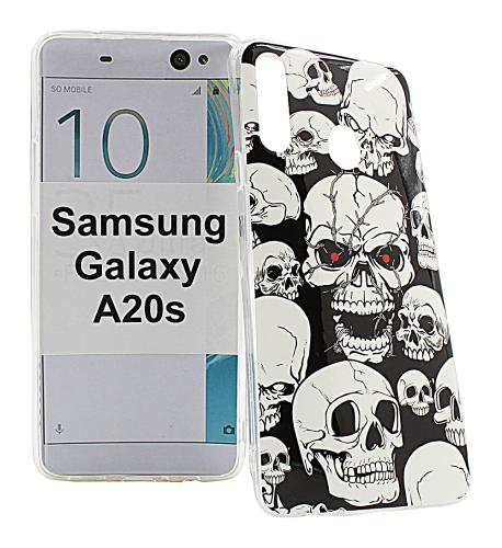 billigamobilskydd.se TPU-Designkotelo Samsung Galaxy A20s (A207F/DS)