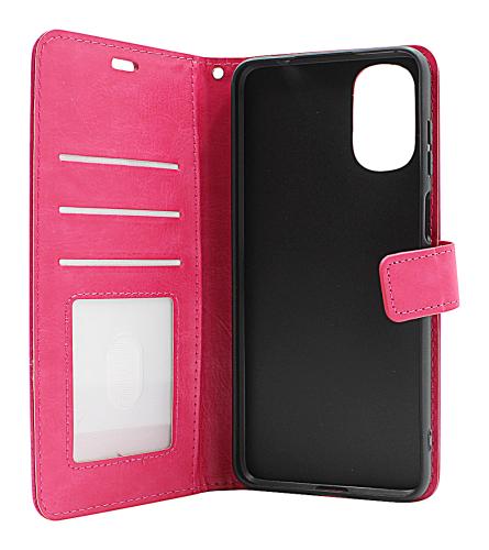 billigamobilskydd.se Crazy Horse Lompakko Motorola Moto E32s