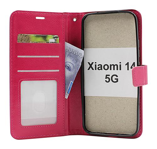 billigamobilskydd.se Crazy Horse Lompakko Xiaomi 14 5G