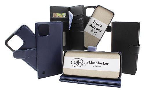 Coverin Skimblocker Doro Aurora A31 XL Magneetti Puhelimen Kuoret